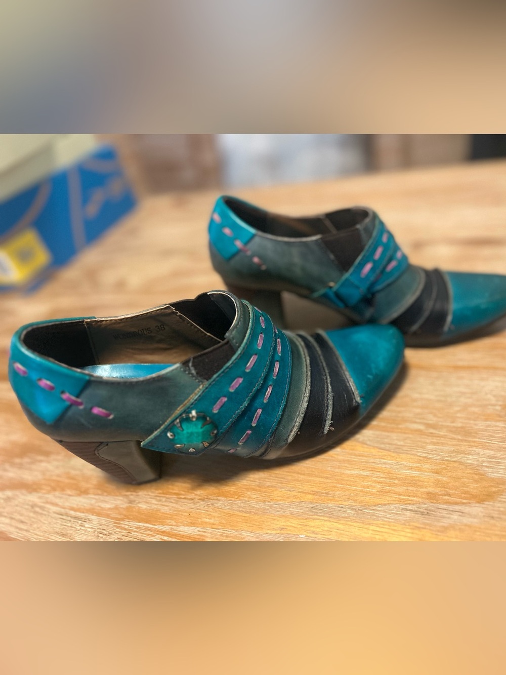 Spring Step Vintage Wondrous Artisan Ankle Boots - Picture 2 of 13
